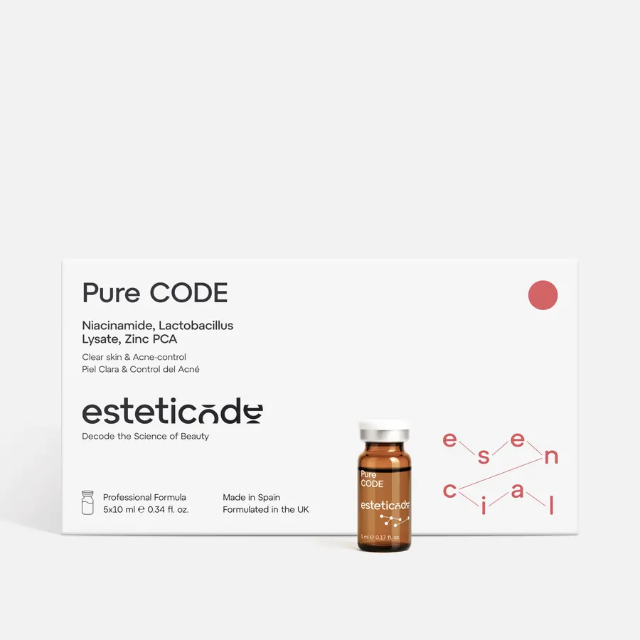 Pure CODE de Esteticode, 5 viales x 10 ml